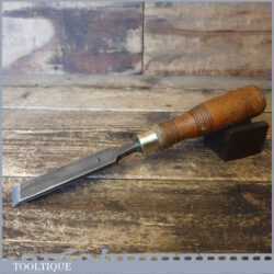 Vintage I. Sorby Carpenter’s 1” Firmer Chisel - Sharpened Honed