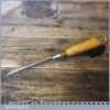 Vintage Robert Sorby Carpenter’s 1/4” Cast Steel Sash Mortice Chisel - Sharpened Honed