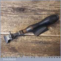 Antique Clock Maker’s Or Jeweller’s Hand Vice With Ebonised Handle