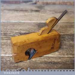 Vintage Luthiers Or Instrument Maker’s Miniature Boxwood Compass Plane