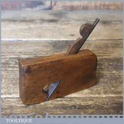 Vintage Luthiers Instrument Maker’s Miniature Beech Compass Rounding Plane