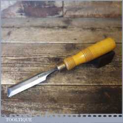Vintage Richard Mather Carpenter’s 1” Bevel Edge Chisel - Sharpened Honed