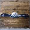 Vintage Record No: 0151 Adjustable Curved Sole Metal Spokeshave- Good Condition
