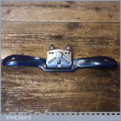 Vintage Record No: 0151 Adjustable Curved Sole Metal Spokeshave- Good Condition