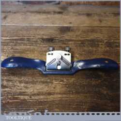 Vintage Record No: 0151 Adjustable Flat Soled Metal Spokeshave - Fully Refurbished