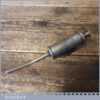 Small Vintage Motor Cycle Nickel Plated Grease Gun - Good Condition