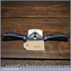 Vintage Record No: 051 Curved Sole Metal Spokeshave - Fully Refurbished