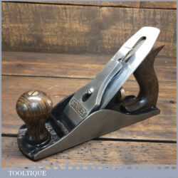 Vintage Stanley England No: 4 Smoothing Plane - Fully Refurbished Ready To Use