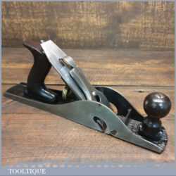 Rare Vintage Pre War Stanley USA No: 10 ¼ Carriage Plane Pat 1910 - Tilting Rosewood Tote Knob