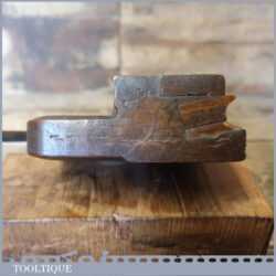 Antique Archer 45 Goodge St 3/8”Beechwood Beading Moulding Plane
