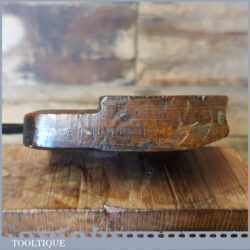 Vintage C Nurse & Co No 10 Rounding Beechwood Moulding Plane