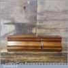 Antique Griffiths 7/8” Quirk Ogee Beechwood Moulding Plane - Good Condition