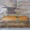 Antique John Moseley Beech 1” Rabbet Moulding Plane - Good Condition