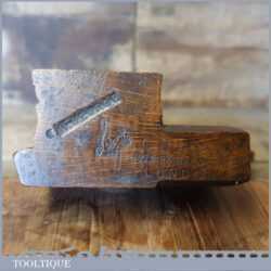 Vintage Charles Nurse 5/8” ½ Beechwood Ovolo Moulding Plane No:2 - Good Condition