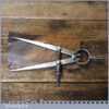 Vintage Moore & Wright 5” Spring Caliper Dividers - Good Condition