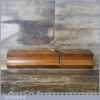 Vintage C Nurse ½” Ovolo Beech Moulding Plane No: 1 - Good Condition