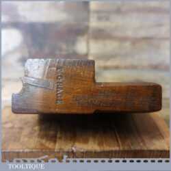 Antique John Moseley 5/16” Beading Moulding Plane - Good Condition