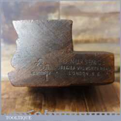 Vintage C Nurse ¾” Common Ogee Beechwood Moulding Plane - Good Condition