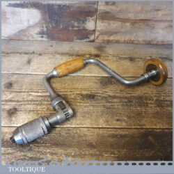 Vintage Stanley No: 78 Carpenter’s Ratchet Brace 10" Swing - Good Condition