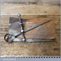 Vintage 4 ½” Inside Steel Spring Dividers - Refurbished Ready For Use