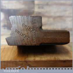 Antique Chas Gowland 1820-1858 No: 4 Sash Ovolo Beech Moulding Plane - Good Condition