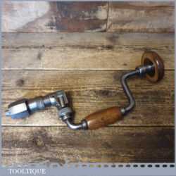 Vintage Skinner Carpenter’s Ratchet Brace 6" Swing - Refurbished Ready To Use