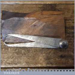 Vintage Moore & Wright 4 ¼” Internal External Steel Caliper Divider - Good Condition