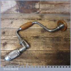 Vintage Stanley No: 78 Carpenter’s Ratchet Brace 10" Swing - Good Condition