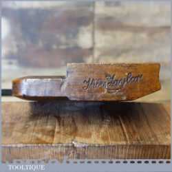 Antique Malloch & Son No: 6 Rounding Beech Moulding Plane - Good Condition