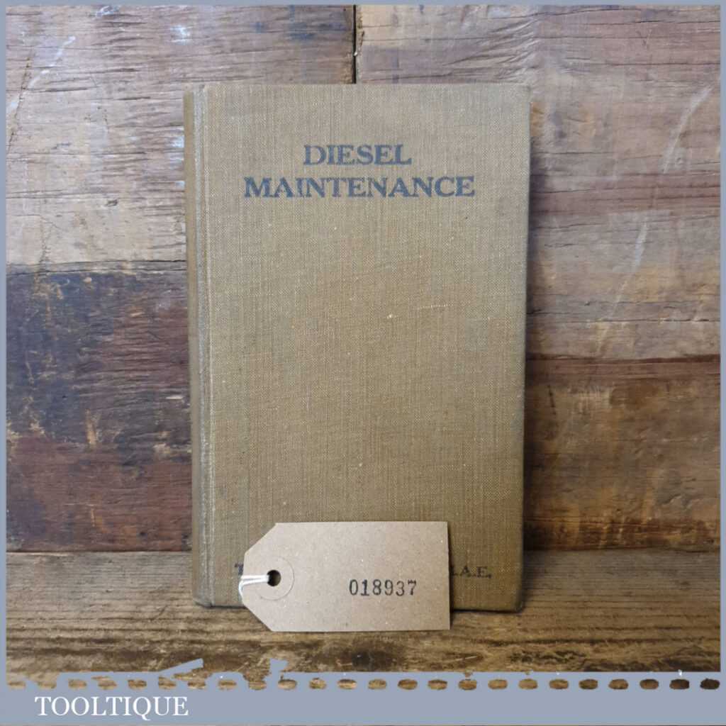 Vintage Leyland Motor Engineer’s Book Diesel Maintenance By T. H. Parkinson