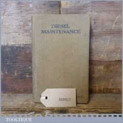 Vintage Leyland Motor Engineer’s Book Diesel Maintenance By T. H. Parkinson