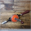 Vintage Stanley No: 803 Double Pinion Egg Beater Hand Drill - Good Condition