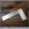 Vintage 3” Engineer’s Pocket Size Cast Steel Try Square - Good Condition