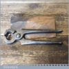 Vintage 5 ½” Upholstery Pincers - Sharpened Ready For Use