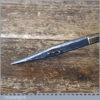 Nice Pair Of Antique Tweezers With Ornate Brass Handle - Good Condition