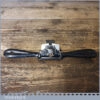 Vintage Stanley England No: 63 Curved Sole Metal Spokeshave - Ready To Use