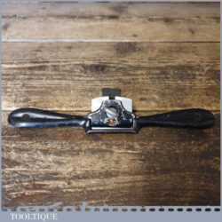 Vintage Stanley England No: 63 Curved Sole Metal Spokeshave - Ready To Use