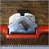 Vintage German Flat Soled Metal Spokeshave - Sharpened Ready To Use