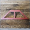 Vintage 6” Cast Steel Mitre Template - Good Condition