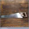 Vintage British 20” Rip Saw 7 tpi Fully Refurbished Sharpened Ready To Use