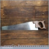 Vintage British 20” Rip Saw 7 tpi Fully Refurbished Sharpened Ready To Use