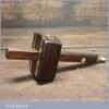 Vintage W. Marples Carpenter’s Rosewood Brass Mortise Gauge - Good Condition