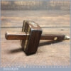 Vintage W. Marples Carpenter’s Rosewood Brass Mortise Gauge - Good Condition