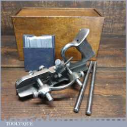 Vintage Boxed Record No: 044 Plough Plane - Fully Refurbished Ready For Use