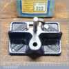 Vintage Boxed Record No: 722 Hand Router Plane - Good Condition
