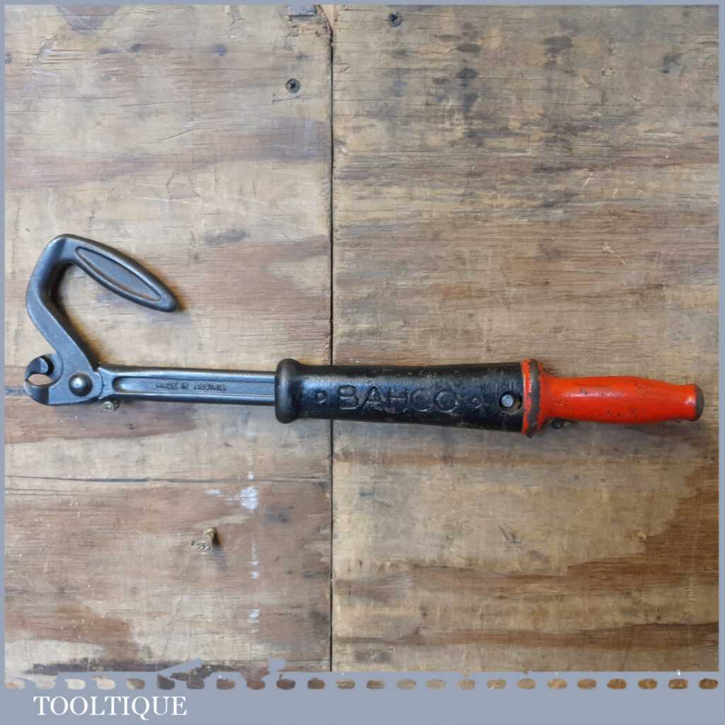 Vintage Bahco Of Sweden No 38 Carpenters Hammer Action Nail Puller