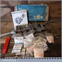 Vintage Boxed Record No: 148 Dowelling Jig With Extras - Good Condition