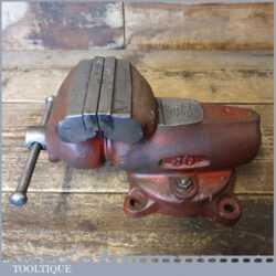 Vintage York Engineer’s Swivelling Bullet Style Bench Vice - Good Condition