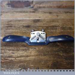 Vintage Record No: 0151R Adjustable Curved Sole Metal Spokeshave - Fully Refurbished