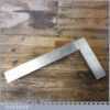 Vintage Moore & Wright Engineer’s 12” Precision Set Square - Broad Arrow 1946